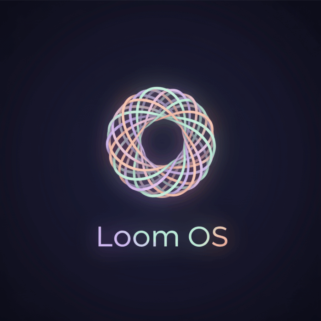 Schéma Loom OS : innovation pour l'autonomie handicap et connexion des technologies